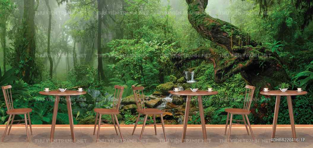 Tranh dán tường rừng rậm nhiệt đới Tropical ADHRR220416-1P - Kết quả tìm kiếm tranh tường